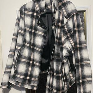 Plaid Moto jacket